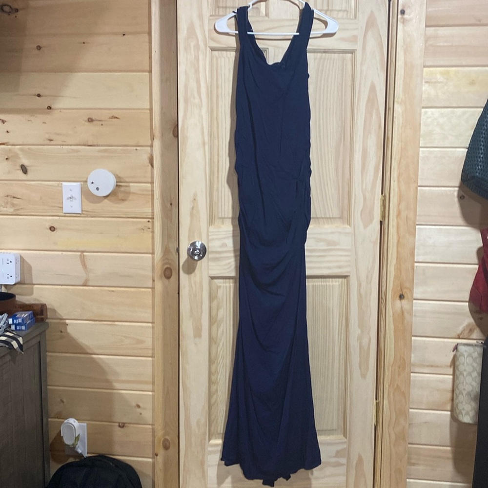 Nicole miller size 12 navy dress